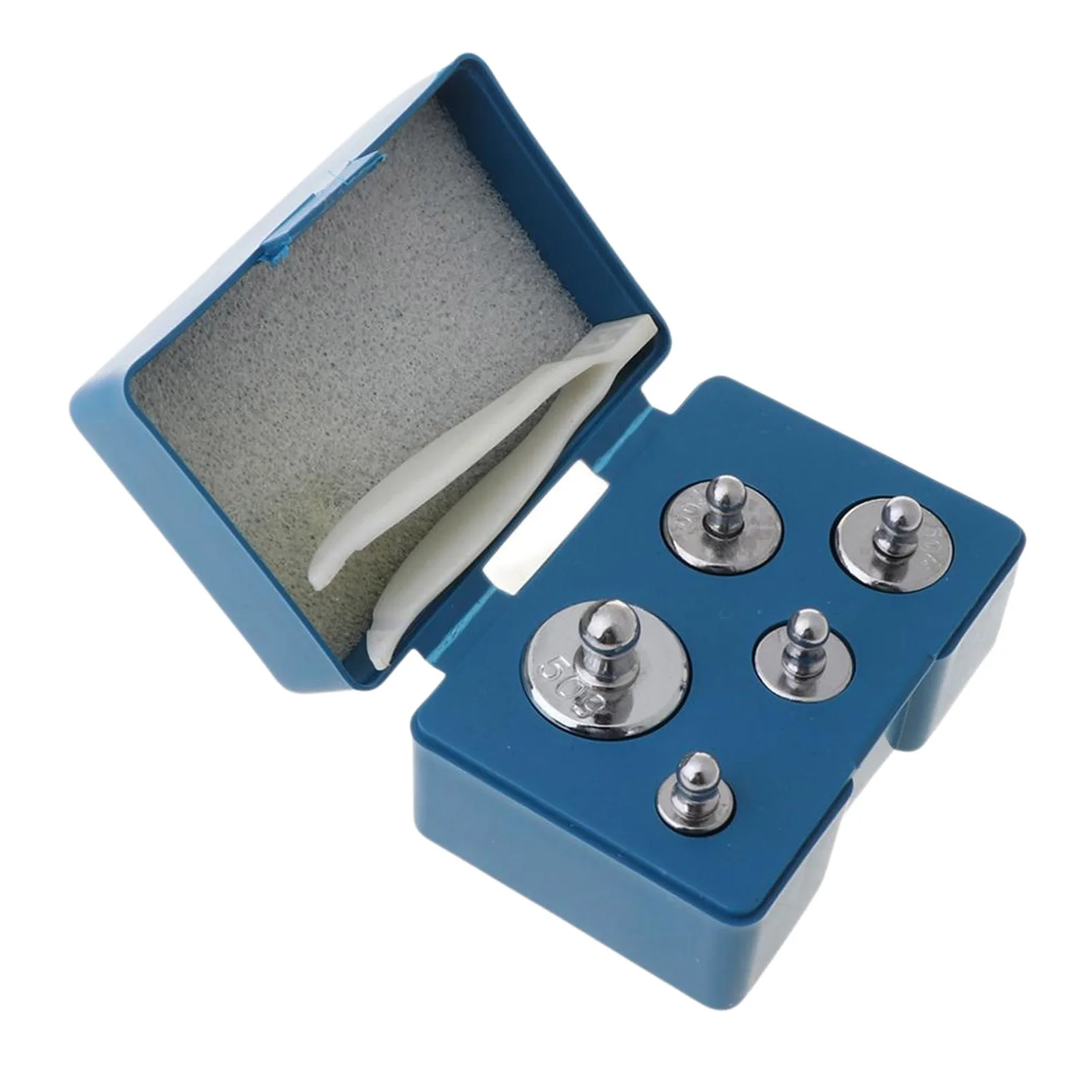 

5 шт. калибровочный вес s точный калибровочный стальной вес s точный калибровочный вес набор с чехлом для цифровых весов