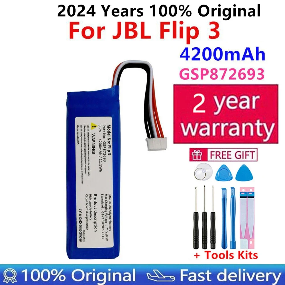 Оригинальный динамик новый аккумулятор для JBL Flip Clip Pulse Xtreme Boombox Charge 1 2 3 4 5 6 Flip5 Flip6