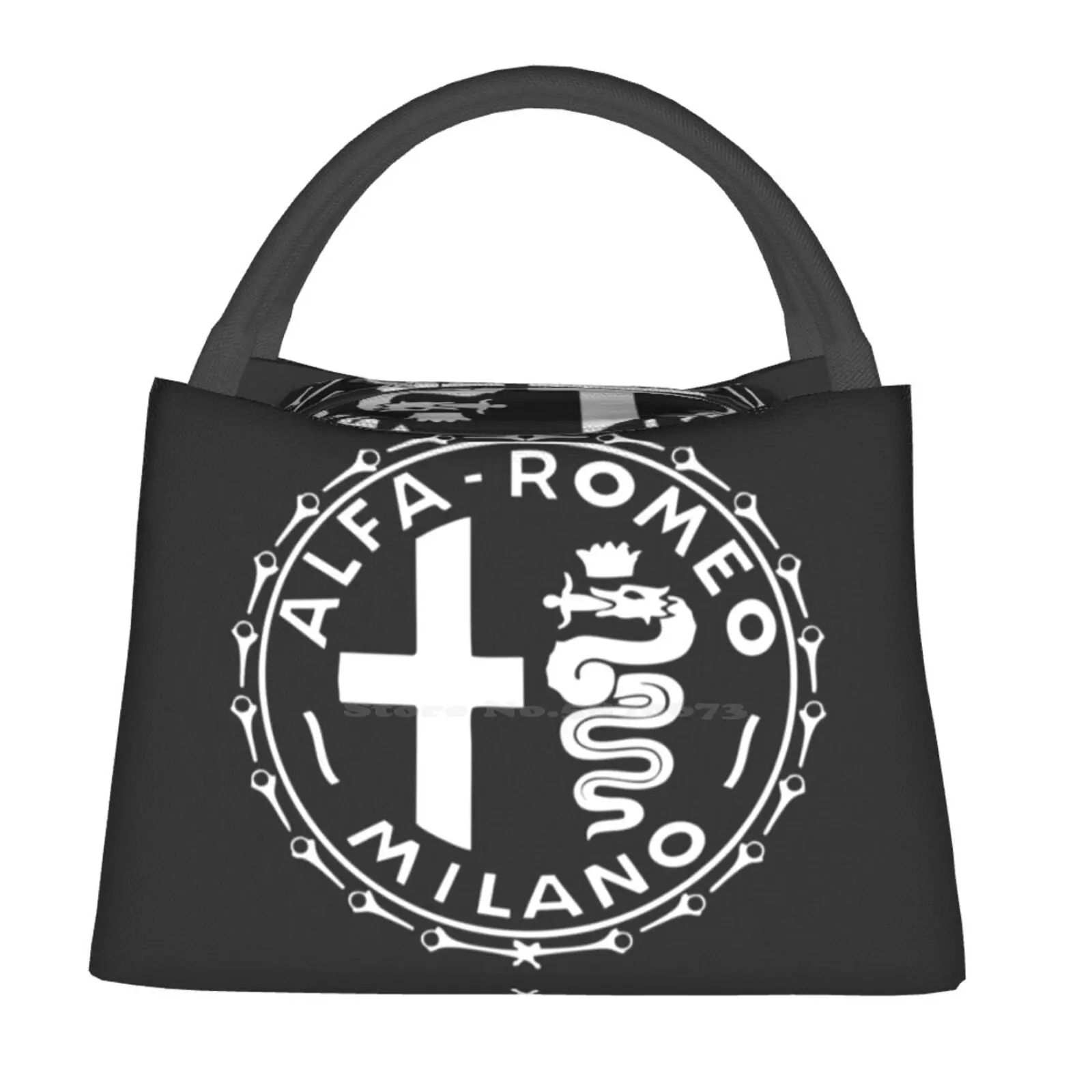 

Термоохладитель без названия, изолированная сумка-тоут для завтрака, Alfa Romeo Milan Car Alfa Romeo Milan Alfa Romeo Classic Alfa Romeo