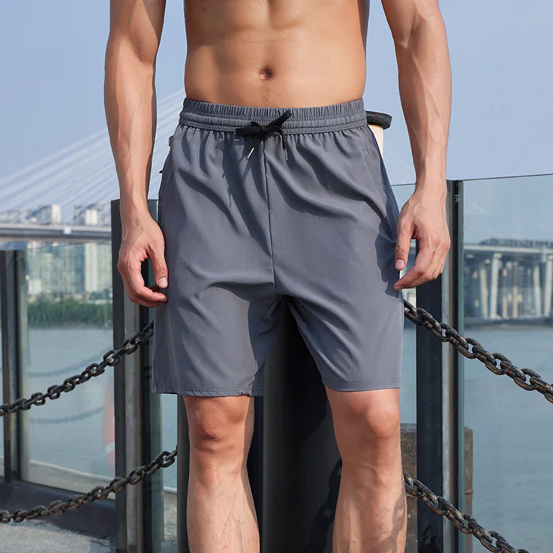 

Sports shorts, men's breathable training cool pants, capris, summer casual fitness quick drying running pants