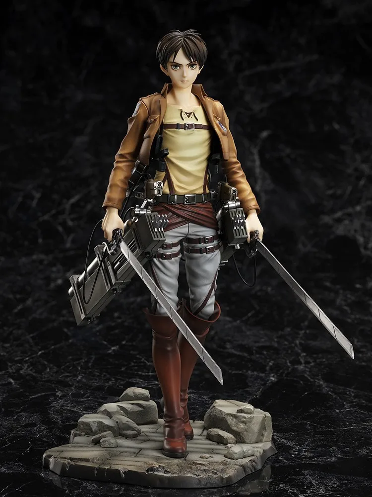 

26cm Attack on Titan Eren Jaeger Figure Collection Model toys for christmas gift Anime action figures Toys for children