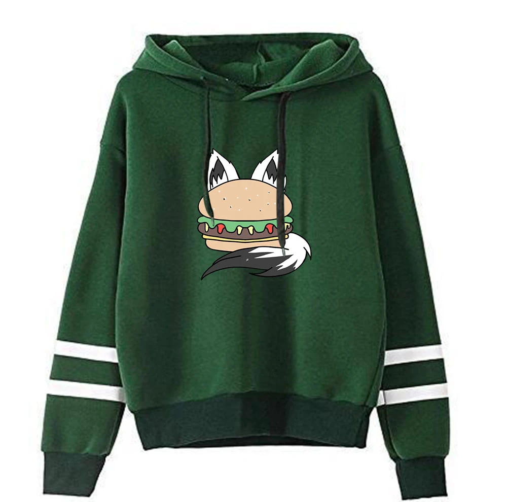 

Мужские/женские модные пуловеры Shirakami Fubuki с принтом, свитшоты с длинным рукавом в стиле унисекс Harajuku Tracksui