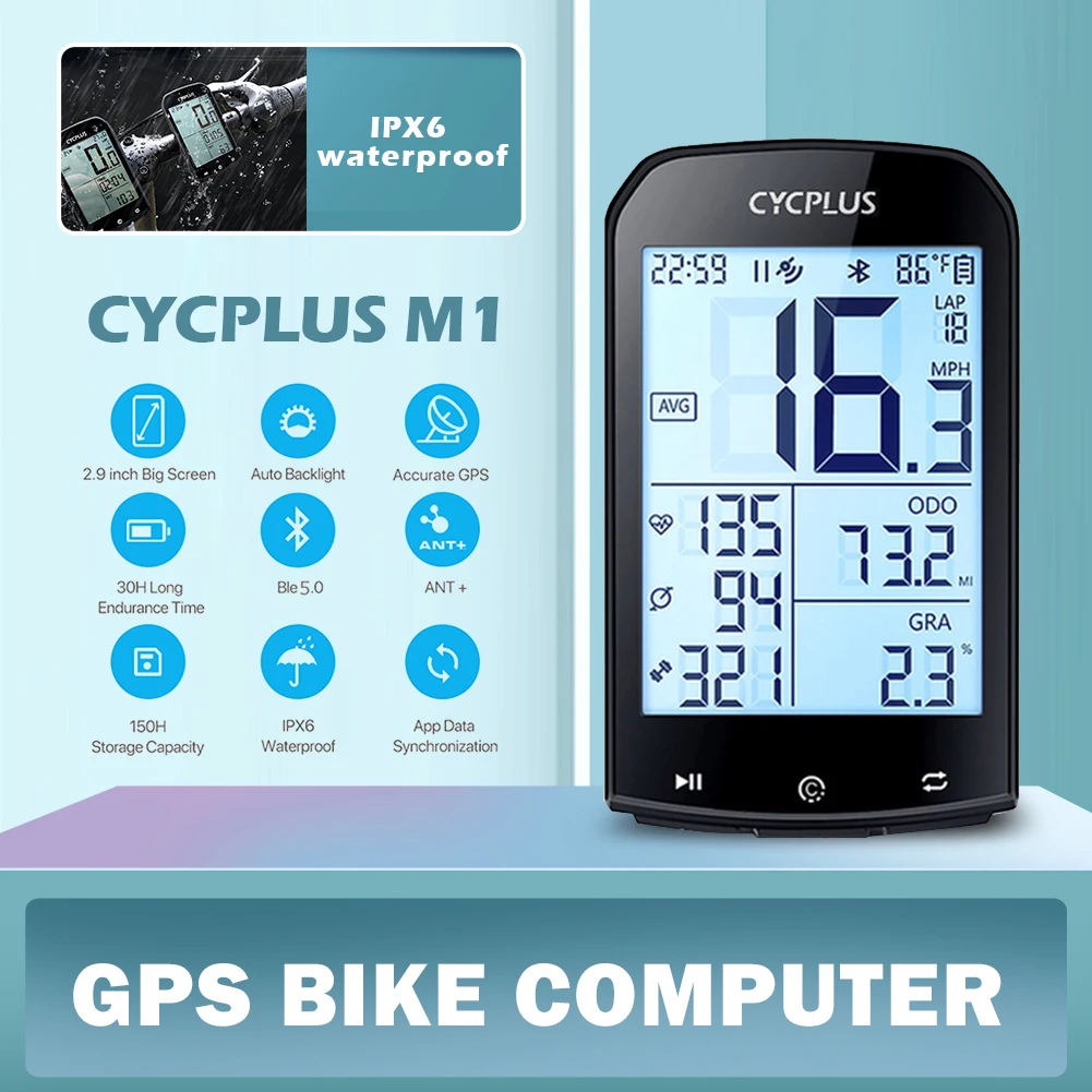 

Bicycle Computer Cycling Sports Controller Bicycle Accessories Wireless Odometer Speedometer Heart Rate Temperature Detection
