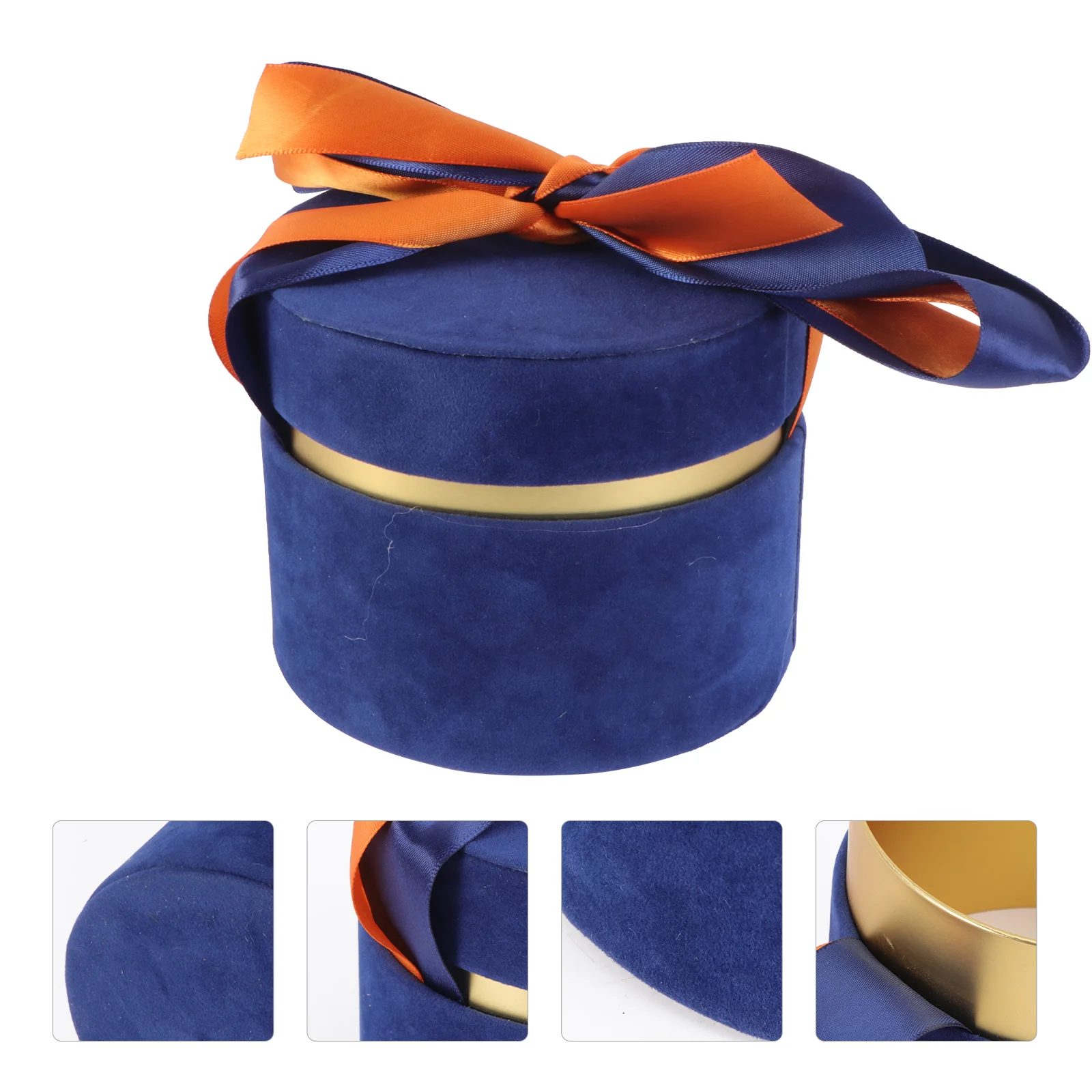 

Box Flower Boxes Gift Wedding Round Favor S Valentine Day Jewelry Packing Arrangement Storage Paper Lids Container Marriage