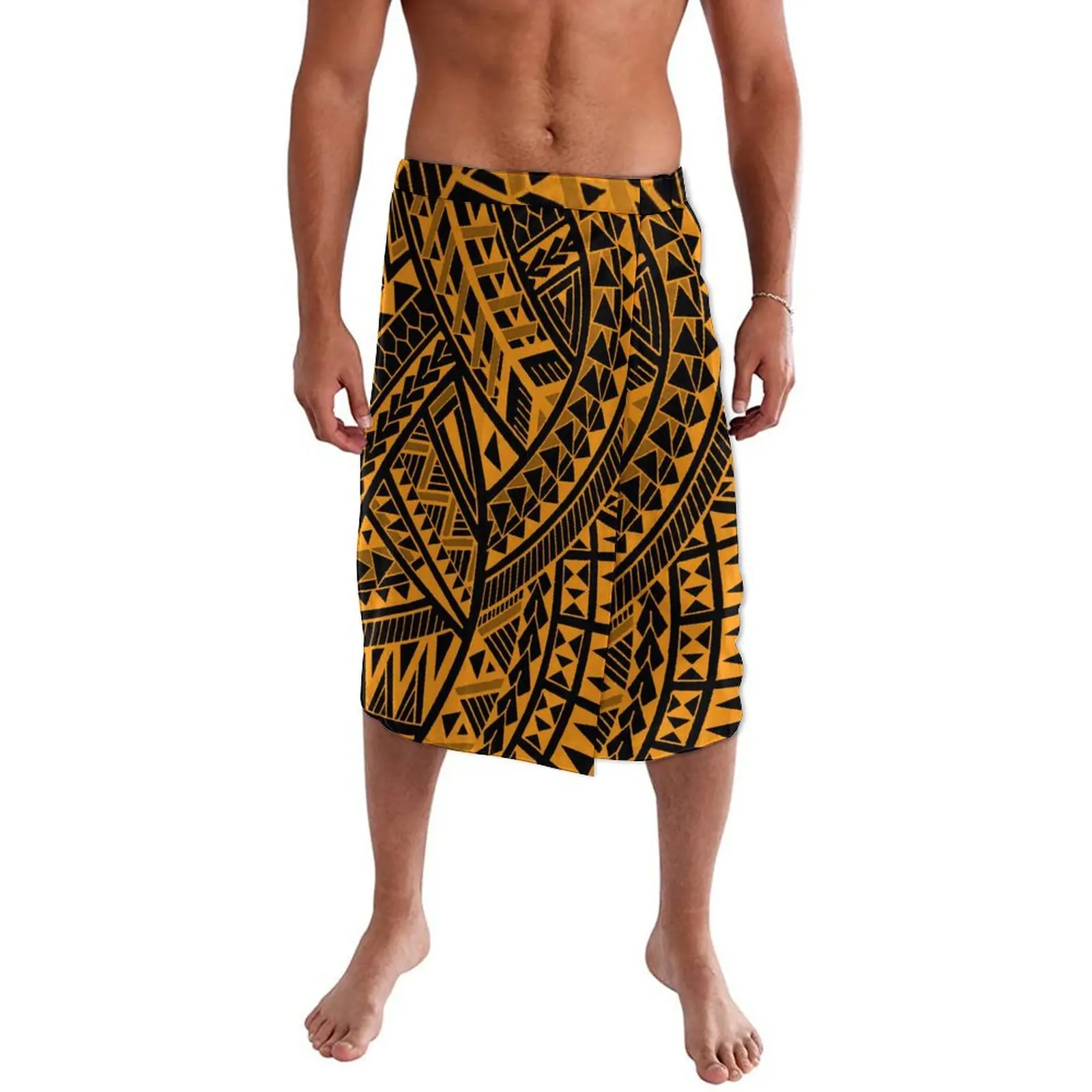 Азиатская художественная одежда унисекс пляжный фартук полинезийское платье