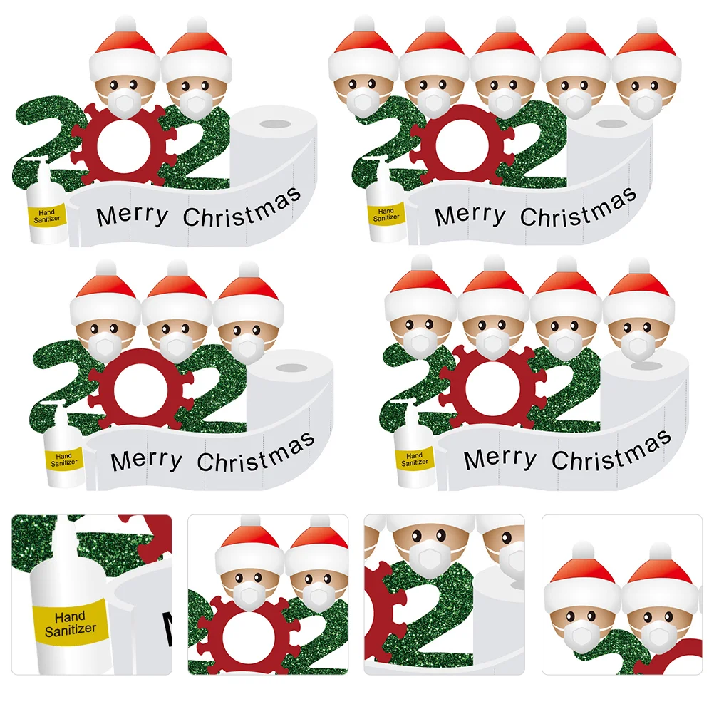

Christmas Decalswindow Stickers Wall Fridge Quarantineclings Closet Mural Magnets Door Family Toilet Sticker Ornament