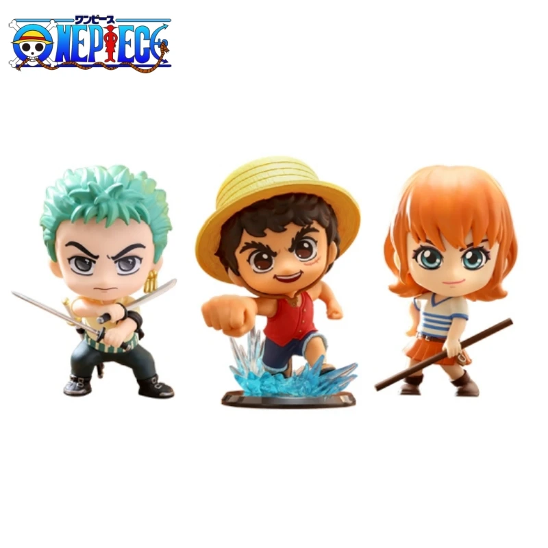 Оригинальная новая Аниме One Piece Luffy Zoro Фигурка Cosbaby мини Коллекция Аксессуары для