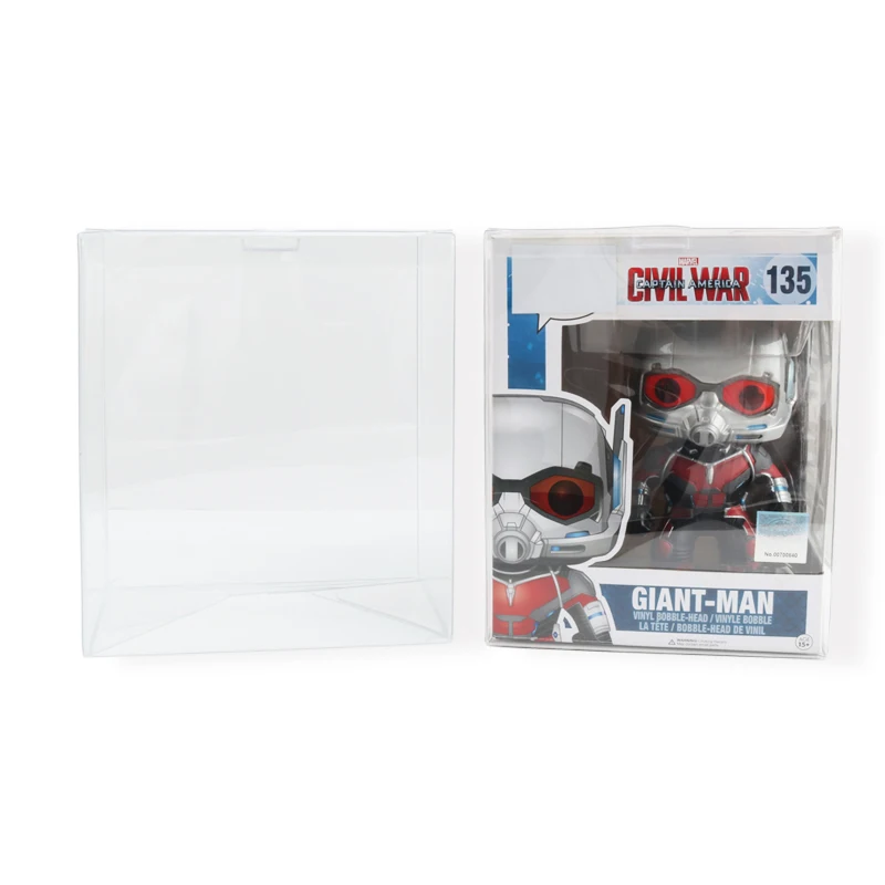 

Clear POP-Funko Protector Case Display Box 10pcs 6'' PET Plastic Transparent Cover Protective Storage Figure Containe Packaging