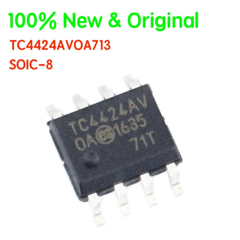 

TC4424AVOA713 SOIC-8 TC4424 TC4424AVOA Dual Driver Chip SMD IC 100% New & Original