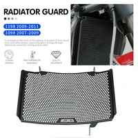 for ducati 848 1198 1098 upper radiator guard motorcycle radiator guard grille water tank protector cover oil cooler guard cover