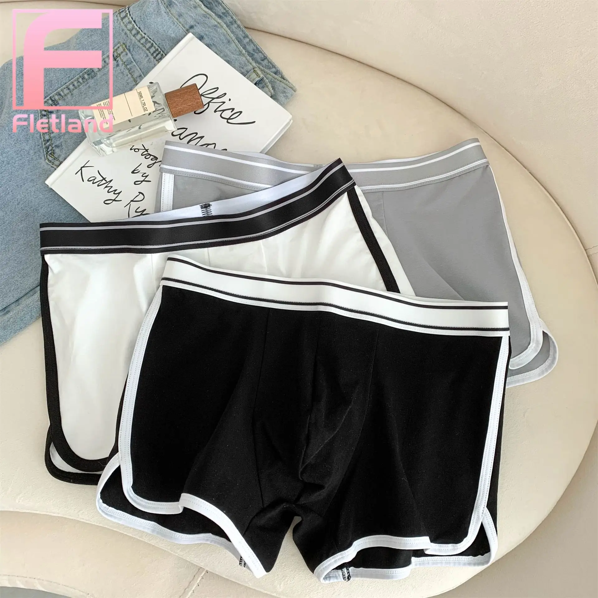 

Sexy Cotton Boxers Men Underwear Modal Sports Panties Shorts Comfort Underpants Men's Boxers Cuecas Masculinas M-3XL For Male