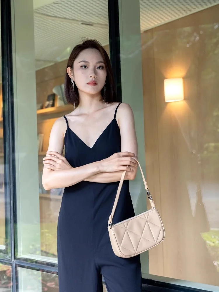 Oumi Omi женская сумка повседневная универсальная для подмышек простая в виде ромба