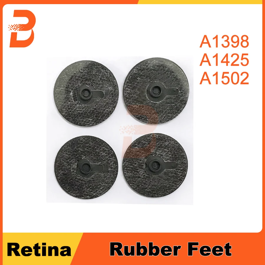 

4pcs/set Laptop New Bottom Case Rubber Feet Foot Replacement For Macbook Pro Retina A1398 A1425 A1502 2012-2015 Years