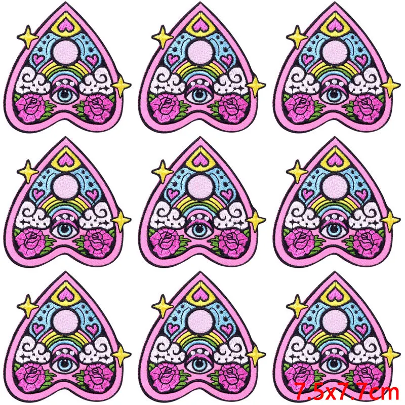 10 шт./партия нашивки с вышивкой надписью