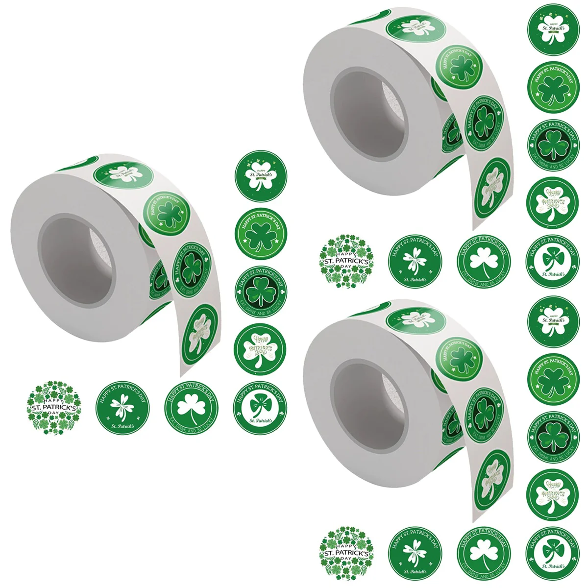 

1500 шт. наклейки на день Патрика, ремесла, скрапбукинг, наклейки «сделай сам», Подарочные наклейки