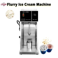 itop speed adjust flurry ice cream blender machine diy kinds of flurry ice cream mixer machine milk shake mixer machine 110 220v