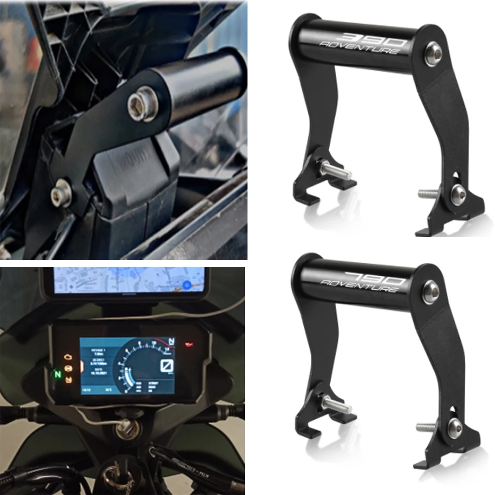 

For 390 790 890 Adventure R 2020 2021 Motorcycle GPS Smartphone Holder Windshied Mount Phone Navigation Bracket Holder 390 ADV