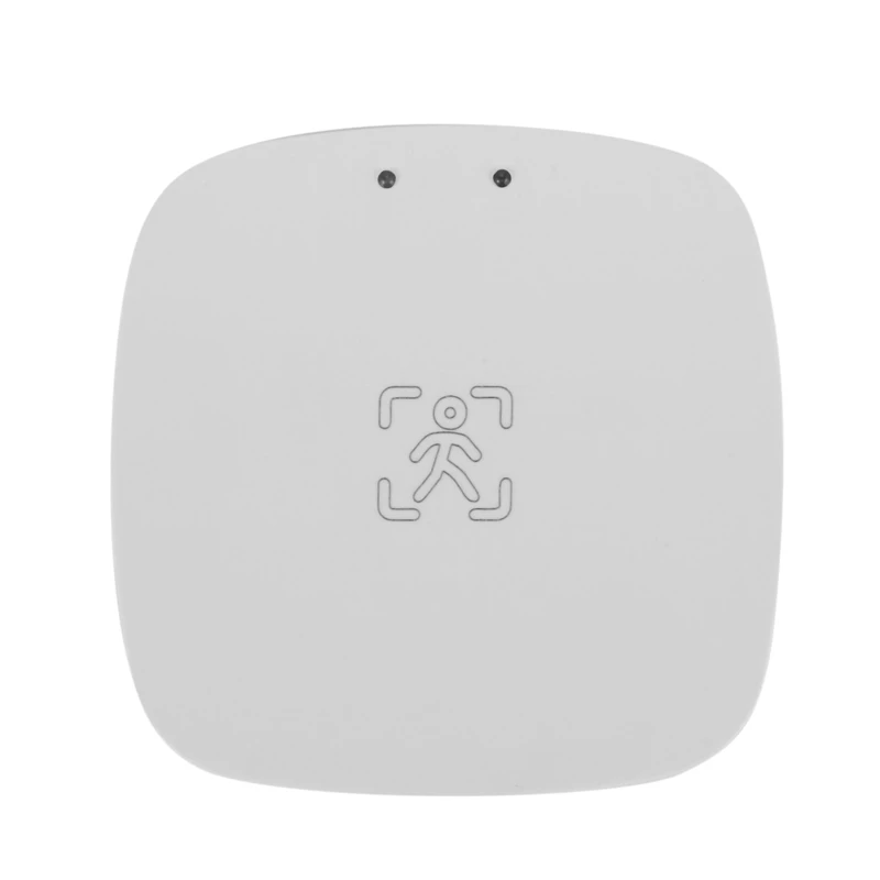 Фото Датчик присутствия человека Tuya ZigBee mmWave с радаром микроволнового диапазона и датчиком освещенности, PIR-датчик движения, настенный монтаж A09G №3