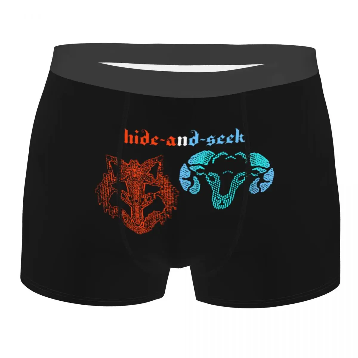 

Мужские трусы Alice In Borderland, нижнее белье, гаджет в прятки, новинка, боксеры, мужские трусы из полиэстера, бриджи