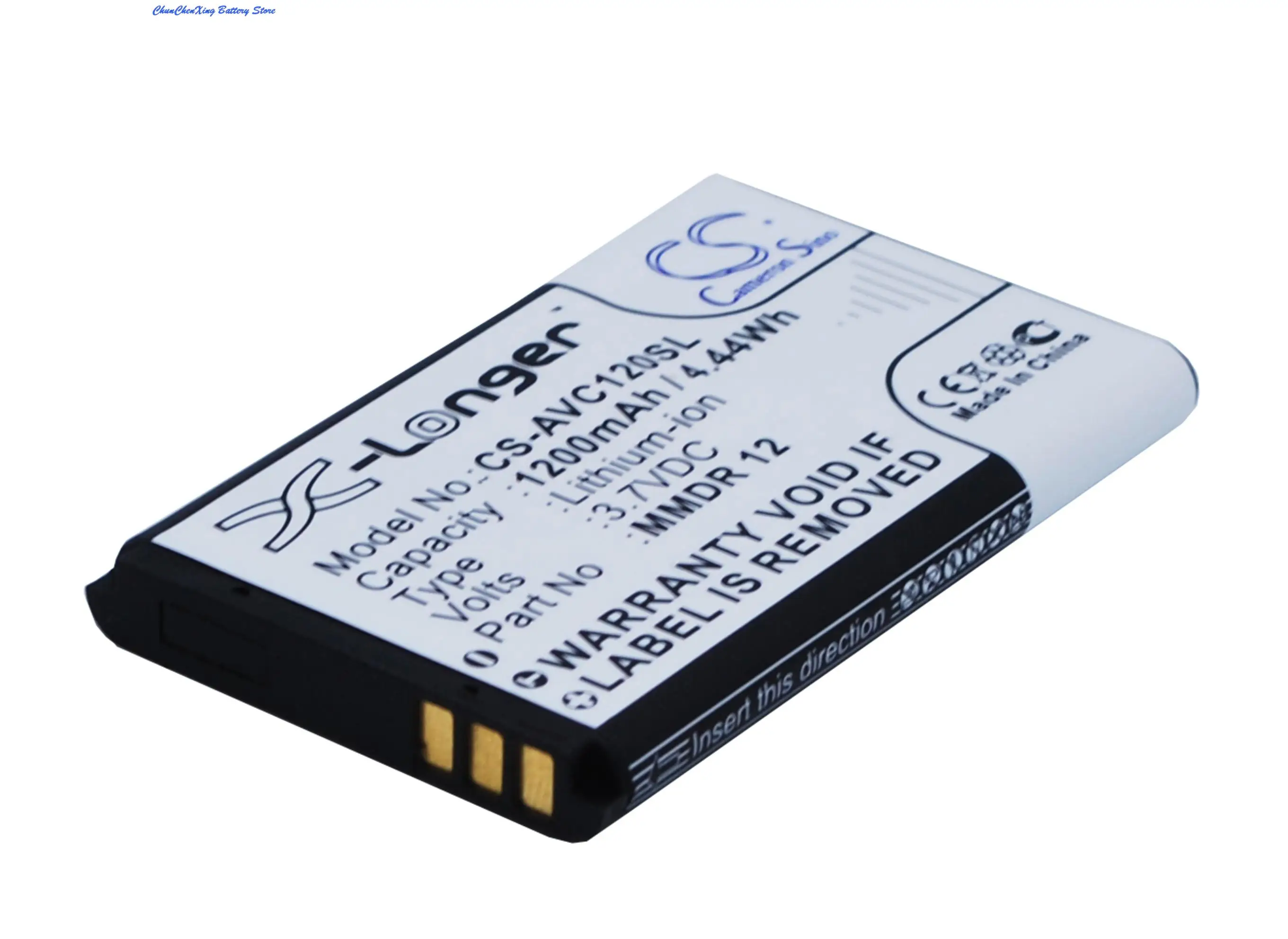 Фото Сменный аккумулятор MMDR 12 для Avus C22 S62 V2, для Emporia/Evolveo/First Telme/NAVON C120 EP-500 1925-1, BT60 для TELMI C121. №4