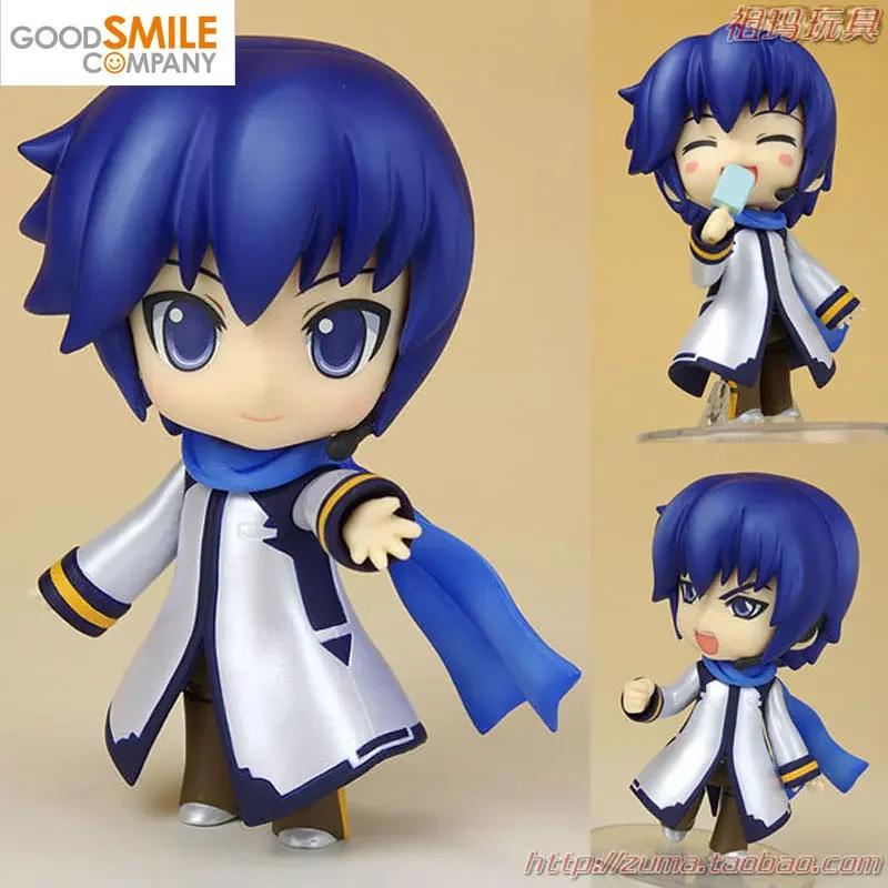

In Stock Good Smile Original GSC Nendoroid 058 Vocaloid KAITO Hatsune Miku Brother Movable Action Figure Model Children's Gifts