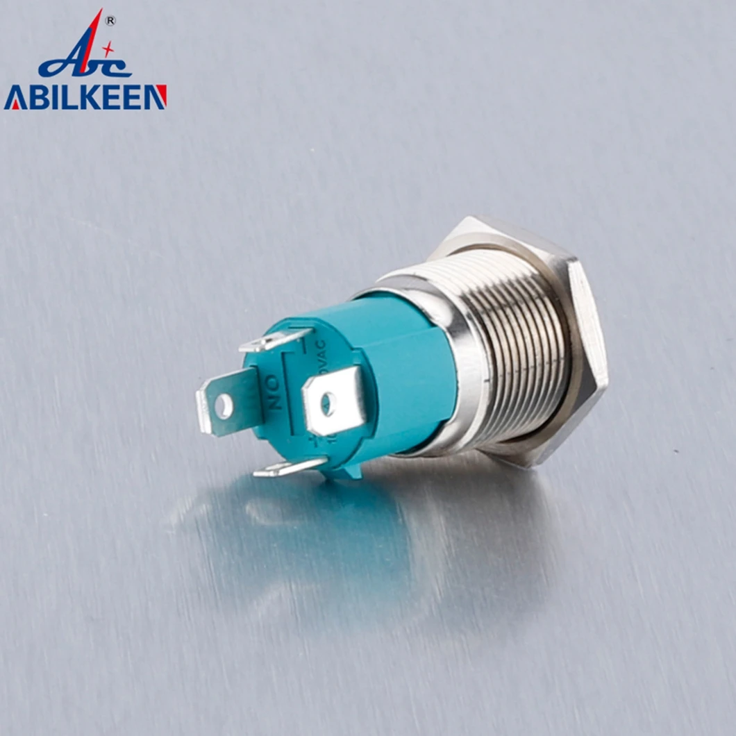 ABILKEEN Металлический кнопочный переключатель 10А