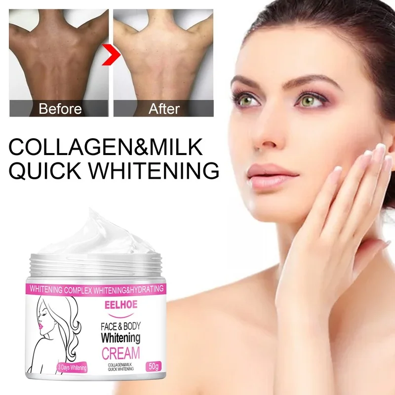 

Body Whitening Cream Collagen Body Lotion Brightening Complexion Hydrating Moisturizing Nourishing Rejuvenation Body Lotion