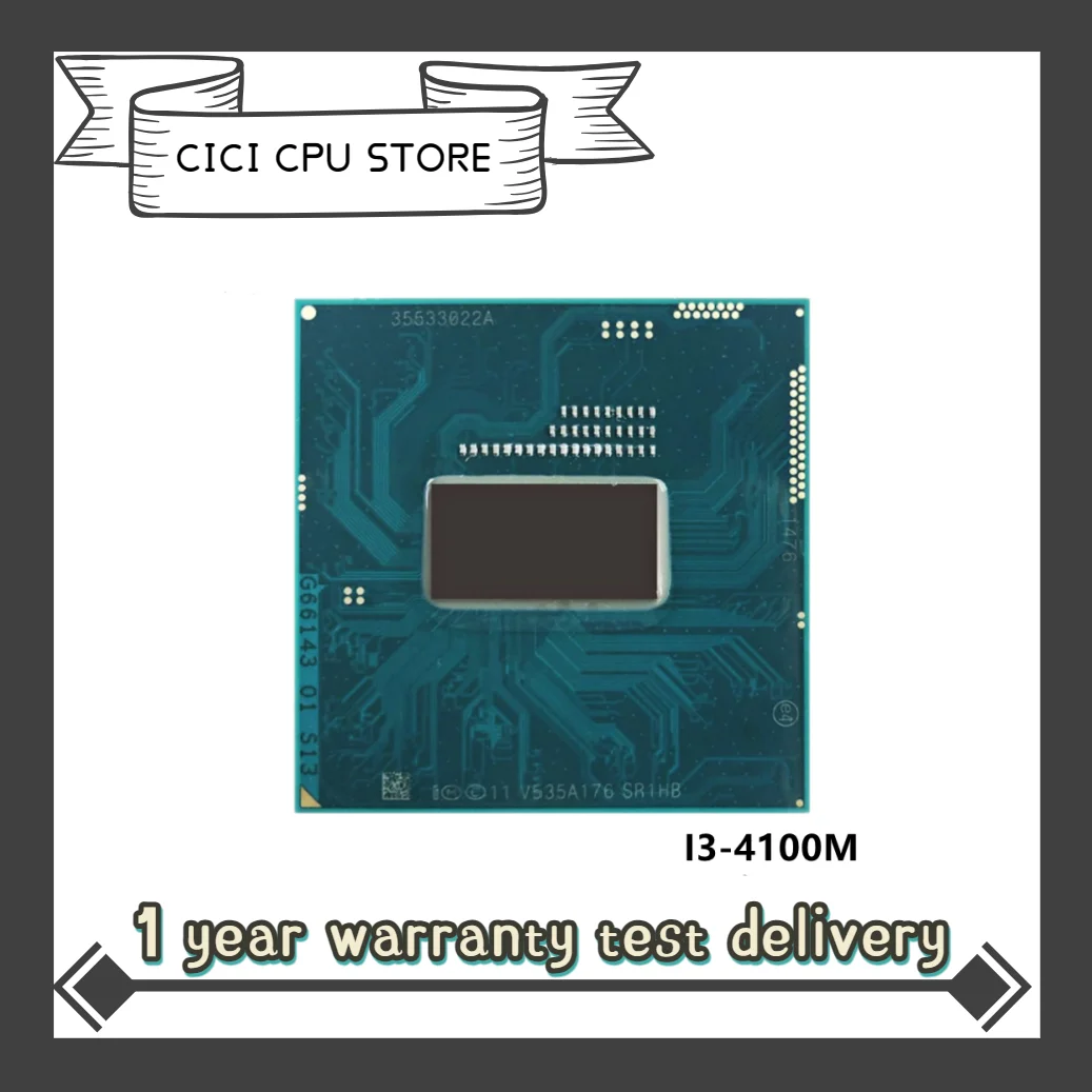 

Intel CPU I3-4100M SR1HB I3 4100M SRIHB 2.5G/3M HM86 HM87 cpu processor Official version scrattered pieces free shipping