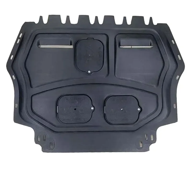 Фото Для VW Golf R 2004-2014 Защитная пластина под двигателем, брызговик, крышка крыла, черный автомобильный брызговик, защита от грязи. №3