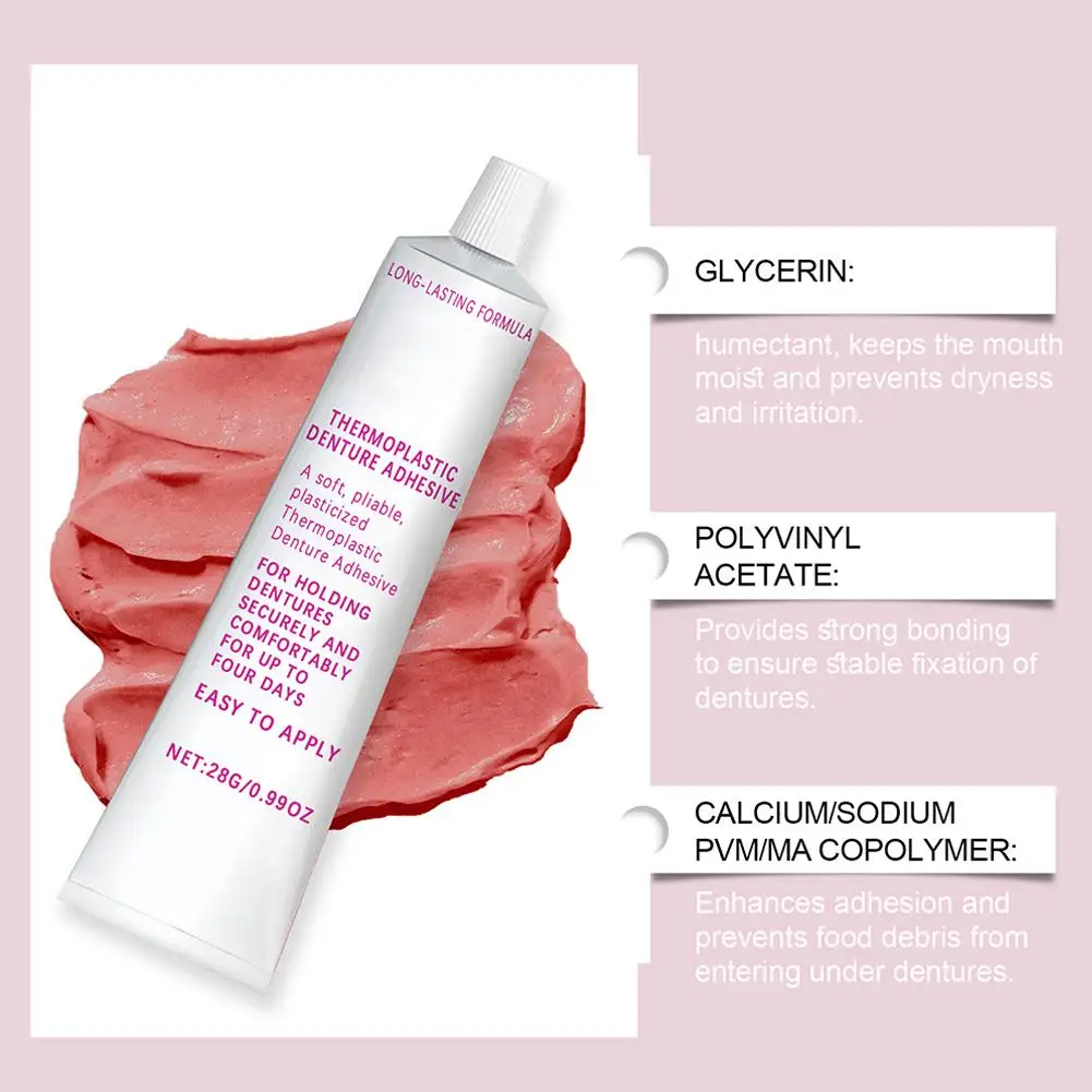Стоматологический клей-крем для протезов 28 г