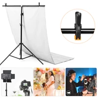 t shape background support system stands professional photography photo backdrop stands with clamps frame for video photo studio
