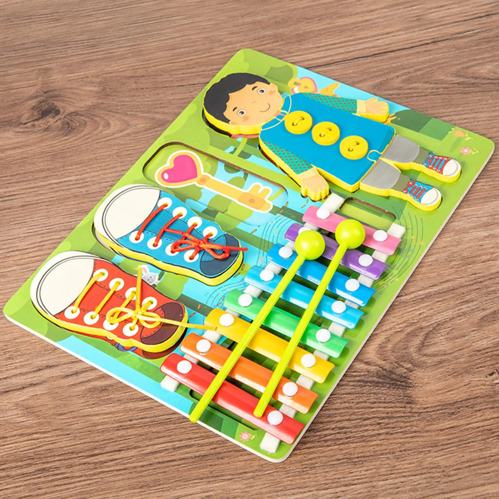 

Busy Board Montessori toys kids Busy Board for Boys Girls Baby Great Gift