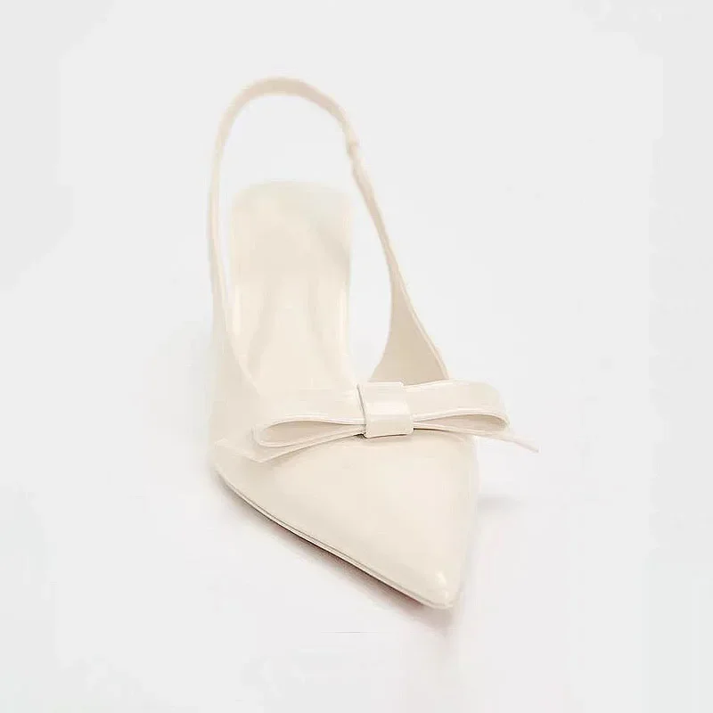 Брендовые дизайнерские белые женские туфли на высоком каблуке элегантные летние