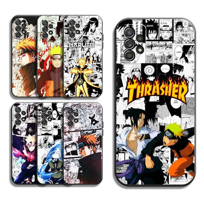 

NARUTO Japan Phone Cases For Samsung Galaxy S22 S20 FE S20 Lite S20 Ultra S21 S21 FE S21 Plus Ultra Back Cover Funda Coque