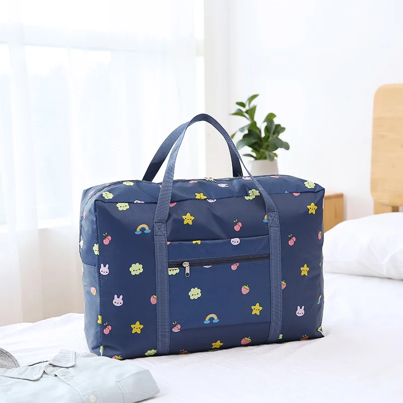 

Large Capacity Foldable Clothes Storage Bags Unisex Travel Luggage Handbag Weekend Duffle Cosmetics Suitcase Pouch Accessories