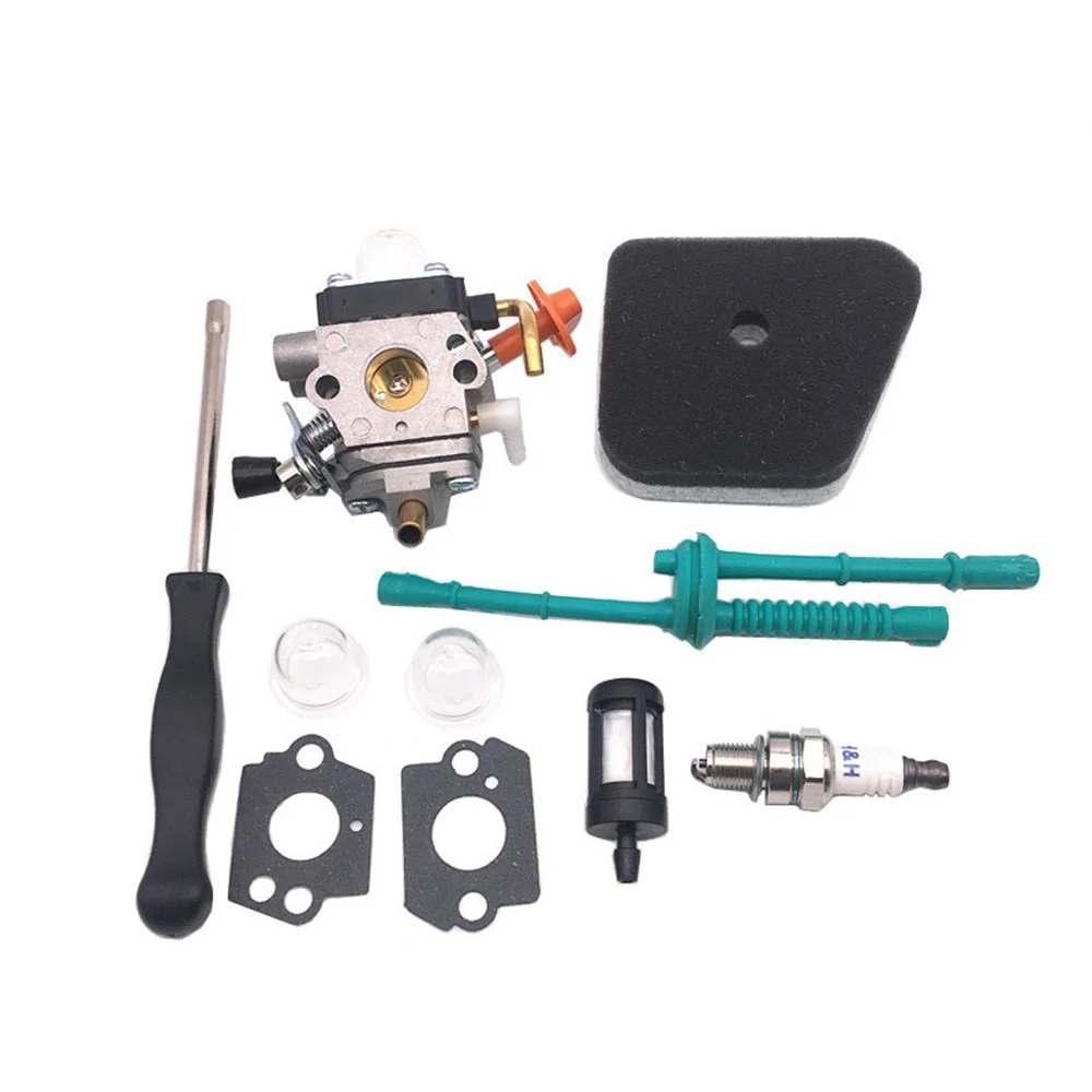 Карбюратор для Stihl FS87 FS90 FS100 Carb KM100 FS110 KM110 FS130 KM130 HT130, замена двигателя ZAMA C1Q-S173 S176