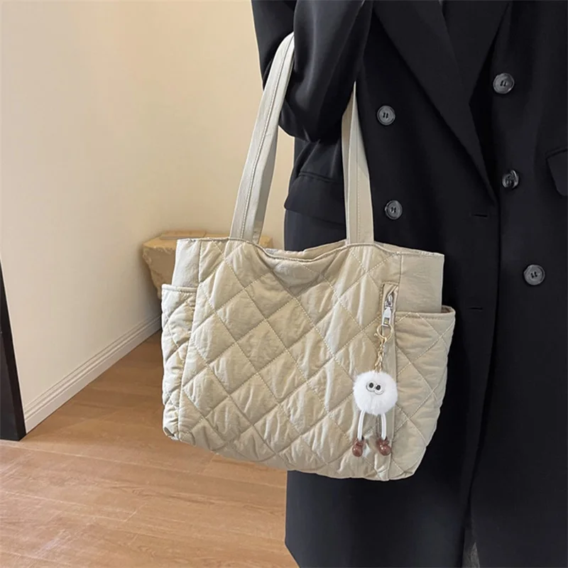

Women's Autumn Winter Shoulder Bags Large Capacity Tote Handbag Underarm Bag for Work, Shopping