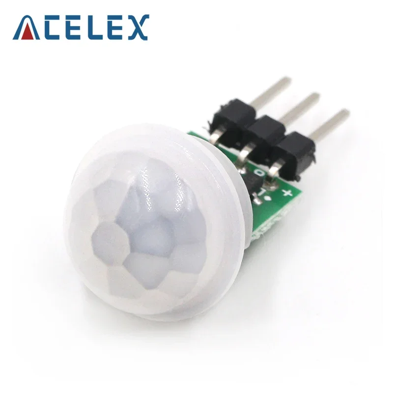 Мини ИК-пироэлектрический инфракрасный PIR датчик движения человека модуль