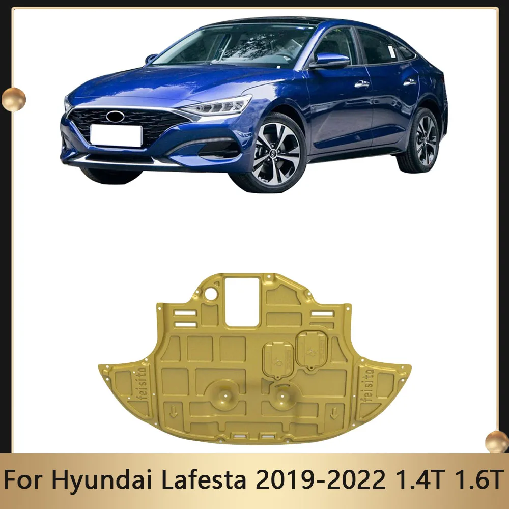 

Engine Chassis Guard Cover For Hyundai Lafesta 2019-2022 1.4T 1.6T Shield Baffle Lower Protector Plate Fender Kit