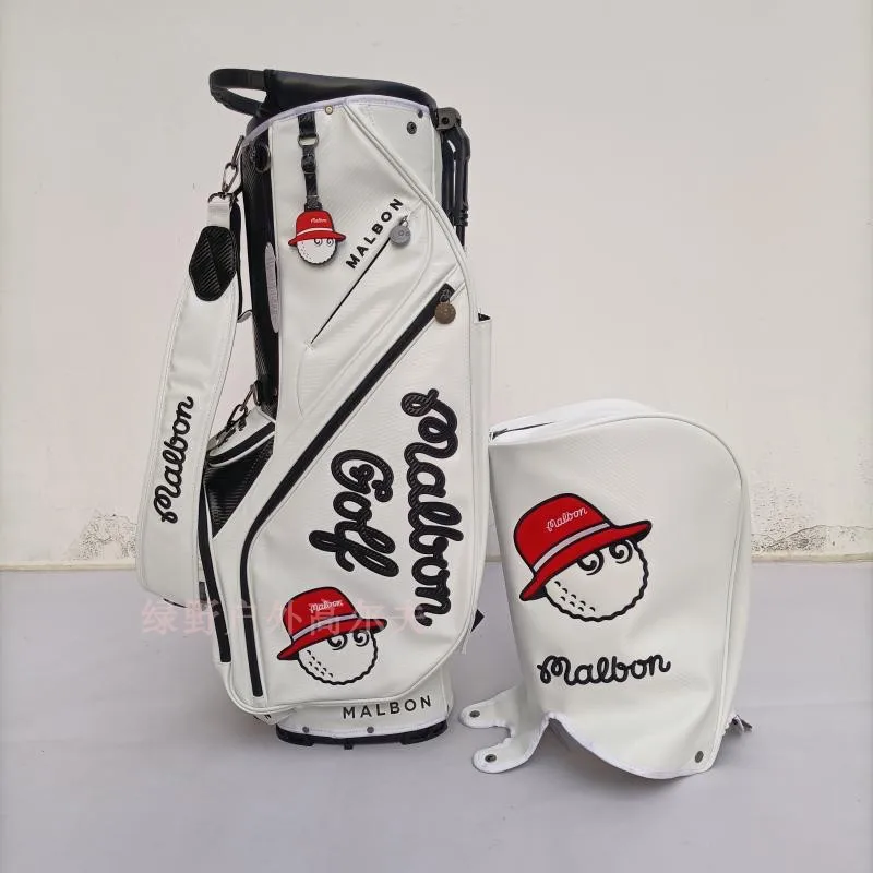 New Golf Waterproof Double Hat Bracket Bag Men And Women Standard Tripod Golf Bag Outdoor Light One Shoulder Ball Bag