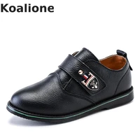 kids shoes for boys genuine leather school show dress shoes flats classic british oxford shoes children wedding loafer moccasins