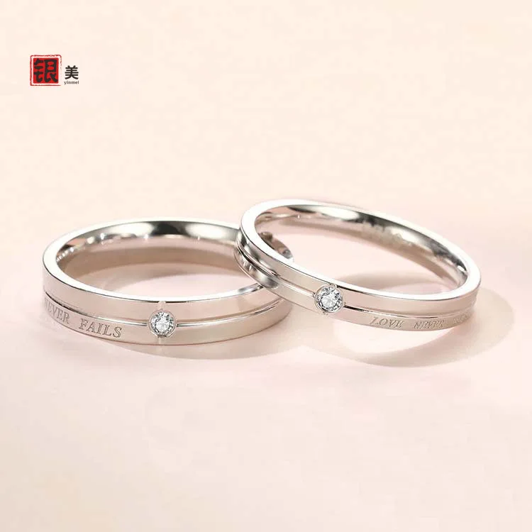 

Кольцо из серебра 925 пробы для мужчин и женщин, парное кольцо с индивидуальным дизайном на указательный палец