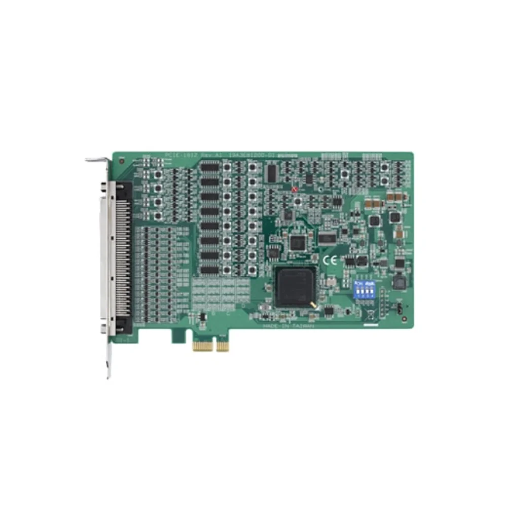 Фото Многофункциональная плата сбора данных Advantech PCIE 1812 с частотой 250 тыс. дискретизаций/с, 16-битным 8-канальным одновременным вводом-выводом и интерфейсом PCI Express №1