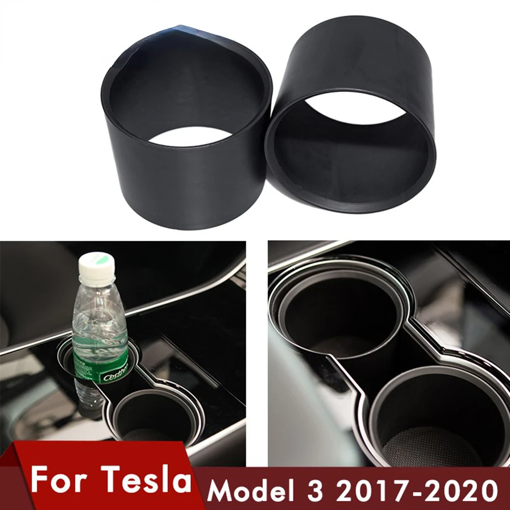 

Model3 Water Cup Holder Adapter For Tesla Model 3 Accessories Center Control Storage Box For Tesla Model Y Model3 2020