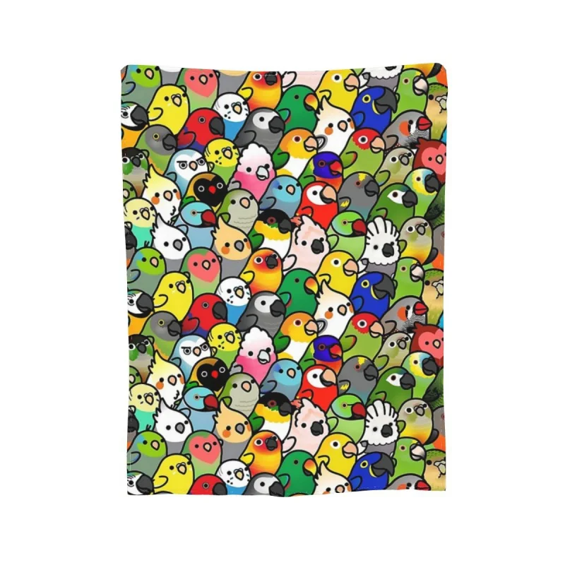 

Одеяла с узором Everybirdy, мягкое теплое Фланелевое покрывало, покрывало для кровати, гостиной, пикника, путешествий, домашнего дивана