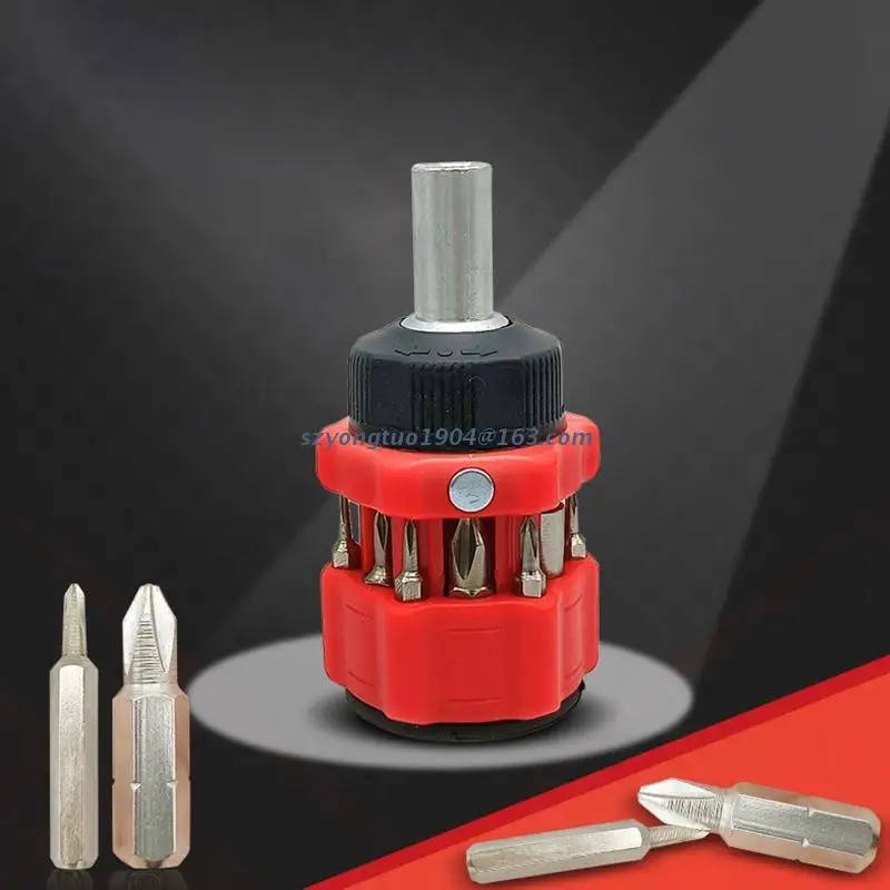 

P82D Upgraded Mini Screwdriver Set Magnetic Combination Tip Driver Multi Bits Chrome Vanadium Steel Hand Manual Tool Durable