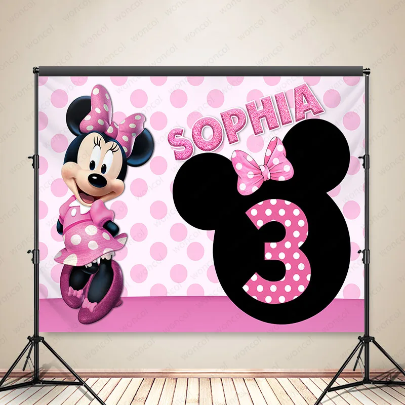 

Фон для фотографий «Минни Маус»