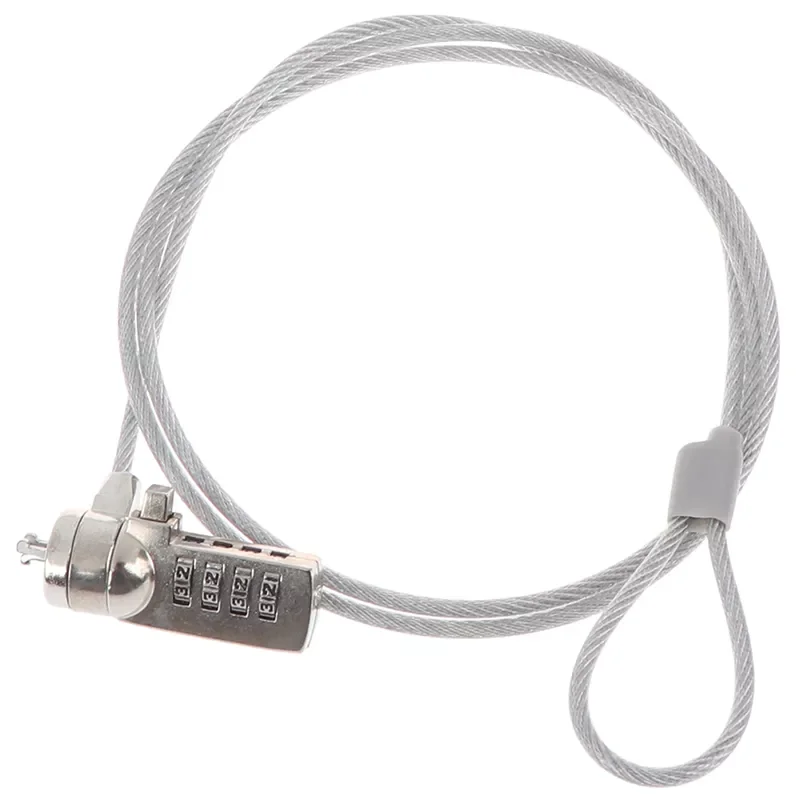 

1Pcs 4 Digit Security Password Computer Lock Anti-theft Chain For Notebook PC Laptop Anti-theft Lock Combination Security Locks