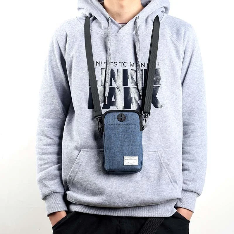 

Multifunctional Waterproof Phone Bag Mini Crossbody Bags with Earphone Hole New