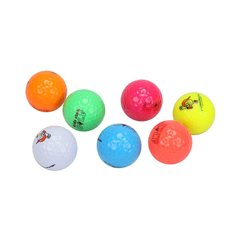 S 1 Set Mini Funny Practice Any Mixed Colorful Golf Practice Game Balls Gift